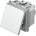 TEM Контакт шуко 2P+E 16A 2M с капаче, цвят Сребро мат, Modul - VM11SS (VM11SS)