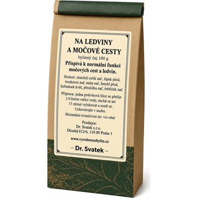 Dr. Svatek Na ledviny a močové cesty bylinný čaj 100 g