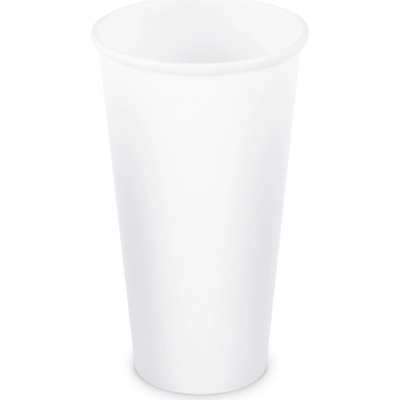 Wimex Papierový pohár biely 90mm 610ml `XXL: 0,5L 20oz`