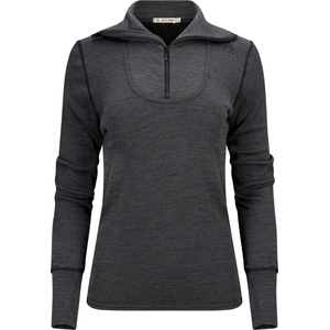 Aclima Дамски вълнен пуловер Aclima Women's Doublewool Polo Merino longsleeve - Marengo / Jet Black (105-7674-0112)
