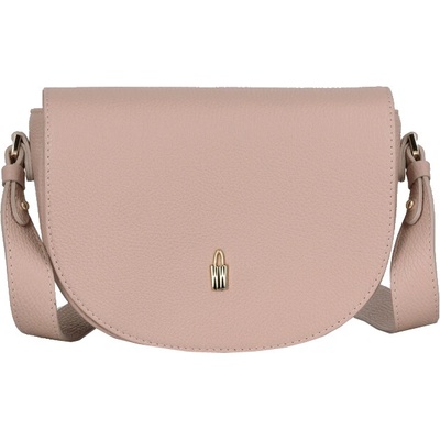 Wojewodzic Púdrovoružová kožená crossbody kabelka 31999/GS26/Z