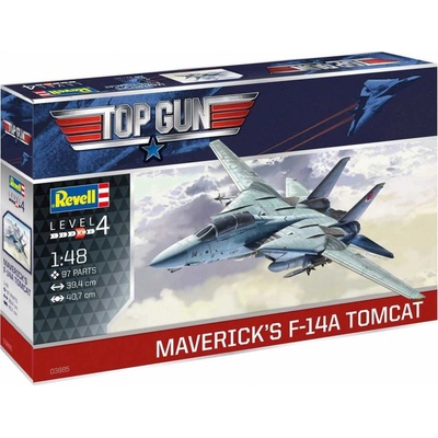 Revell EasyClick ModelSet letadlo 64966 Mavericks F-14 Tomcat Top Gun 1:72
