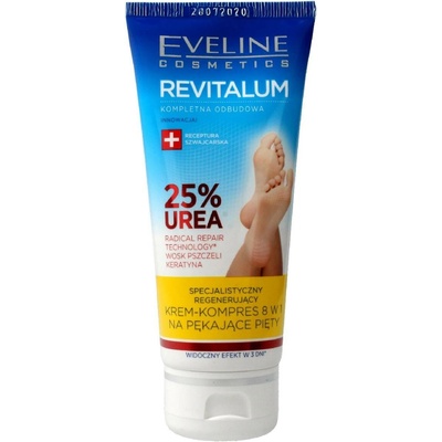 Eveline Cosmetics Revitalum zmäkčujúci krém na päty a chodidlá 100 ml
