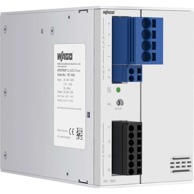 WAGO 787-1642 sieťový zdroj na montážnu lištu (DIN lištu), 24 V, 20 A, 480 W, výstupy 1 x