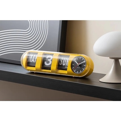 Karlsson Стенен часовник Karlsson Tube Flip (KA6032YE)