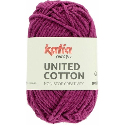 Katia United Cotton Mini ball 33 ružovo fialová
