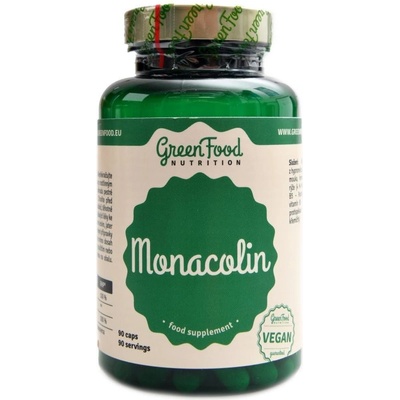 GreenFood Monacolin kapsuly na udržanie normálnej hladiny cholesterolu 90 cps