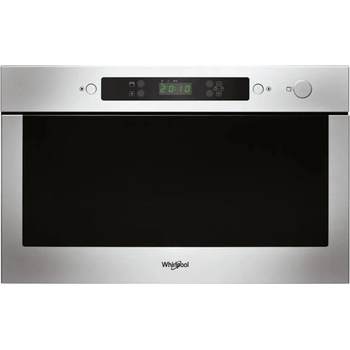 Whirlpool Микровълнова фурна за вграждане Whirlpool AMW 435/IX, 750W, 22 л, 4 нива, Jet Start, JetDefrost, Поддържане на топлина, Сребрист (AMW 435/IX)