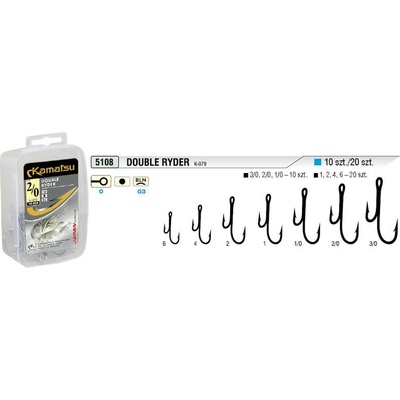 Kamatsu Dvojháček Ryder BLN vel.1 10 ks