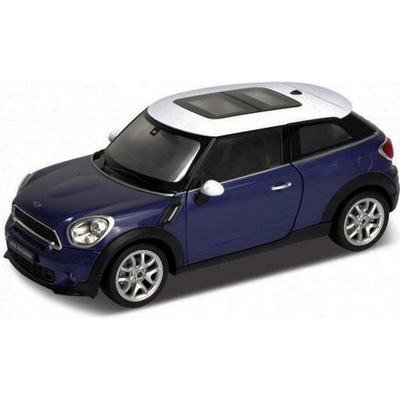 Welly Mini Cooper S Paceman model modrý 1:34