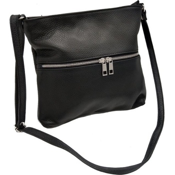 Donatella dámská kožená kabelka 99719 čierna