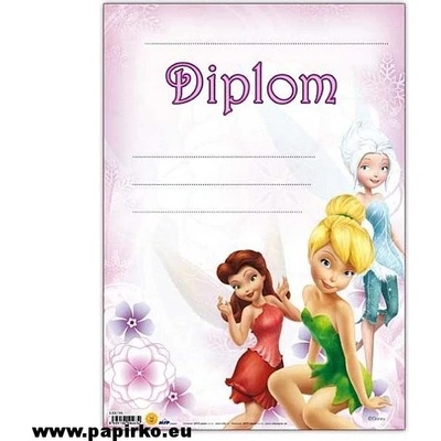 MFP paper Dětský diplom A4 MFP DIP04-Y04 Disney Fairies