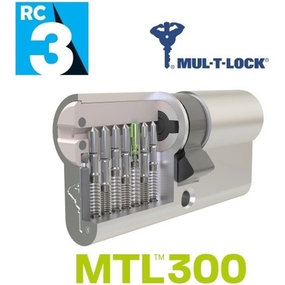 Mul-T-Lock Bezpečnostní zámková vložka 300 27/35 mm – Zboží Mobilmania