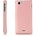 Sony Xperia J ST26i Силиконов Калъф Розов + Протектор