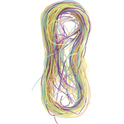 Teddies Zaplétací provázky bužírky barevné 100cm v sáčku