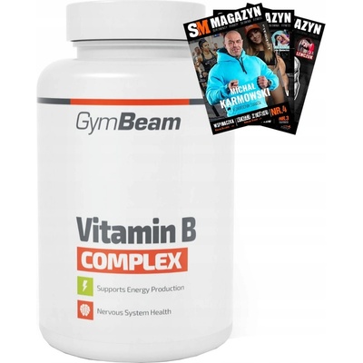 GymBeam Vitamín B Complex 120 kapsúl