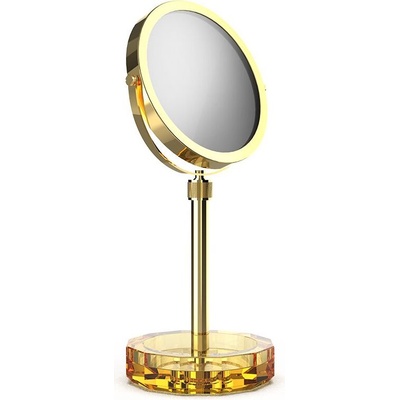 Decor Walther Козметично огледалце Kristall с жълта основа злато (0941881)