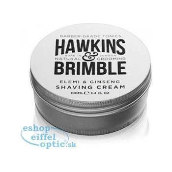 Hawkins & Brimble Natural Grooming Elemi & Ginseng krém na holenie 100 ml