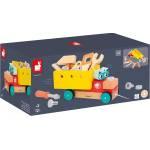 Janod Детски комплект направи си сам Janod Brico'Kids - Камионче за дърпане (J06451)