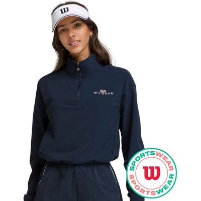 Wilson Core Davenport Half Zip modrý