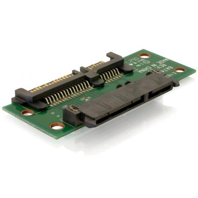Delock Адаптер Extension SATA 22pin мъжки/женски (65092) (DL65092)