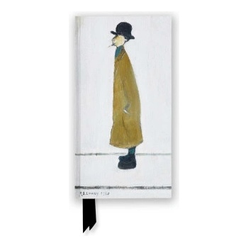 Flame Tree Publishing L. S. Lowry: Gentleman Looking at Something (Foiled Slimline Journal) | Flame Tree Publishing