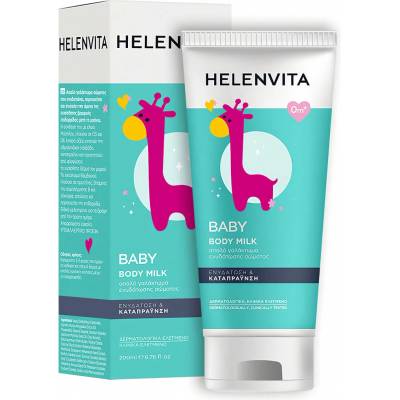 Helenvita Baby Body Milk Jemné hydratačné telové mlieko pre bábätká 200 ml