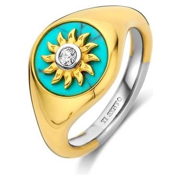 Ti Sento Сребърен дамски пръстен Ti Sento 12335TQ (12335TQ)