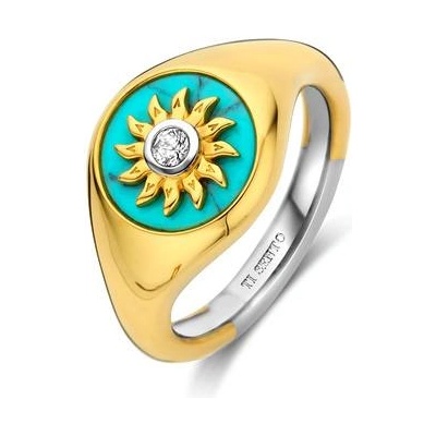 Ti Sento Сребърен дамски пръстен Ti Sento 12335TQ (12335TQ)