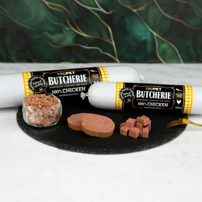 Lyopet Butcherie Chicken sausage 800 g