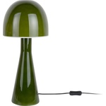Leitmotiv Тъмнозелена настолна лампа със стъклен абажур (височина 45 cm) Bombin - Leitmotiv (LM2239GR)