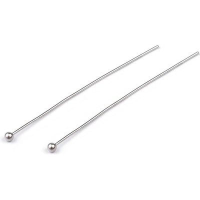 Prima-obchod Ozdobný ketlovací nýt 40 mm, barva 2 platina