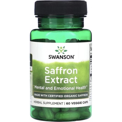 Swanson Saffron Extract 60 kapslí