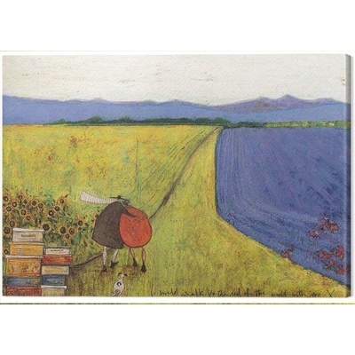 Obraz na plátne Sam Toft - I Would Walk to the End of the World With You, 2 - 30×40 cm