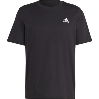 Image 1 of adidas Мъжка тениска Adidas Essentials Single Jersey Logo T-Shirt Mens - Black SL