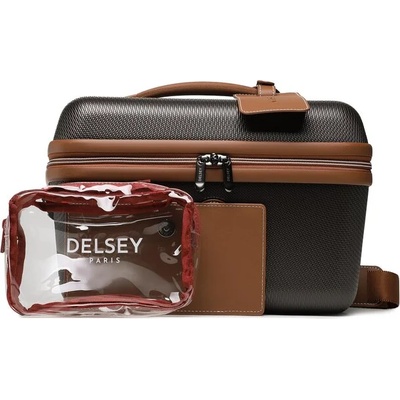 Delsey Козметична чантичка Delsey Chatelet Air 001676310-06 Brown (Chatelet Air 001676310-06)