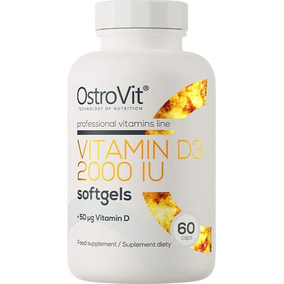 Ostrovit D3 2000 iu 60 kapslí