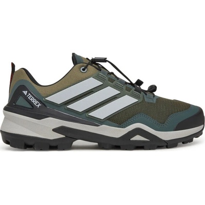 adidas Terrex Skychaser M pánská nízká turistická obuv olive strata grey two core black zelená