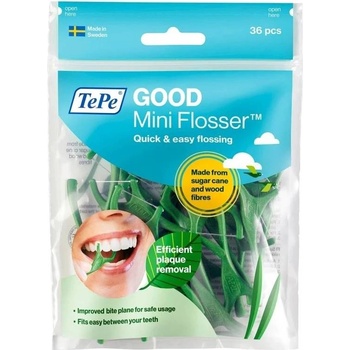 TePe Конец за зъби с дръжка Good Mini Flosser, 36 броя