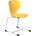 RFG Ученически стол Maxima C, 36 x 38 x 38 cm, жълт