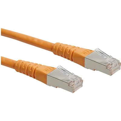 Roline 21.15.1367 RJ45 CAT 6 S/FTP 5m oranžový