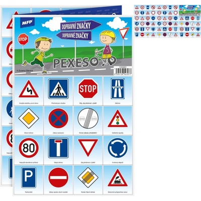 CreativeToys Pexeso Dopravní Značky 30cm