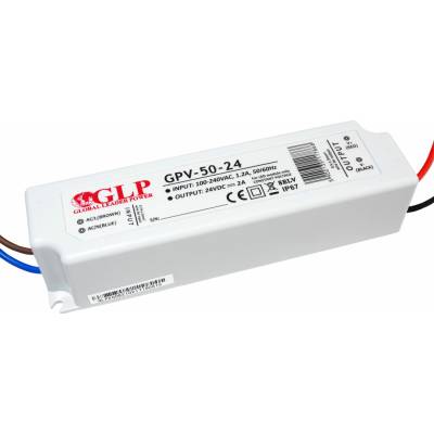 GLP GPV zdroj plastový CV IP67 různé typy 12V/24V - 24V, 48W