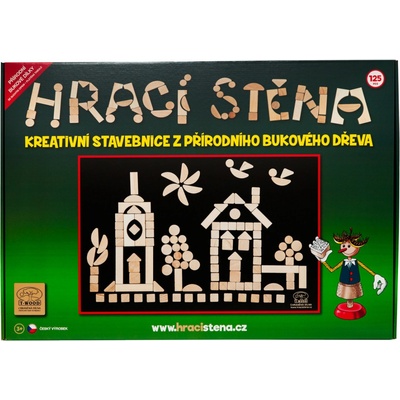 T-wood Hrací stěna 125 ks