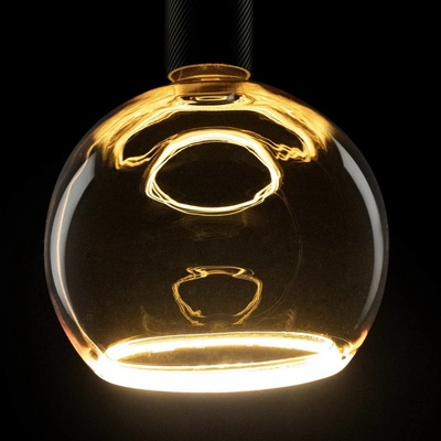 Segula LED žiarovka plávajúca E27 žltá G200 6W 922 dim 55552