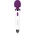 Bodywand Plug-In Multi Function Wand Massager White-Purple
