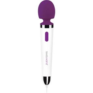 Bodywand Plug-In Multi Function Wand Massager White-Purple