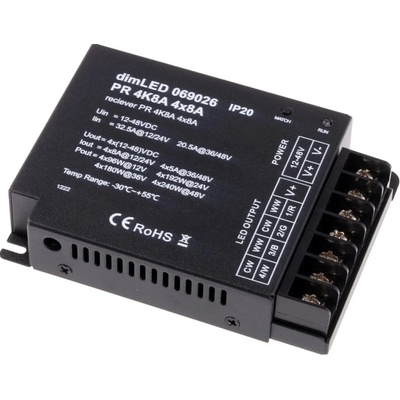 Přijímač dimLED PR 4K8A - Stmívač dimLED TRIAK PR 4K8A TL-069026