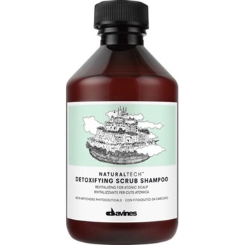Davines Natural Tech Detoxifying Scrub Shampoo For Atonic Scalp 1000 ml