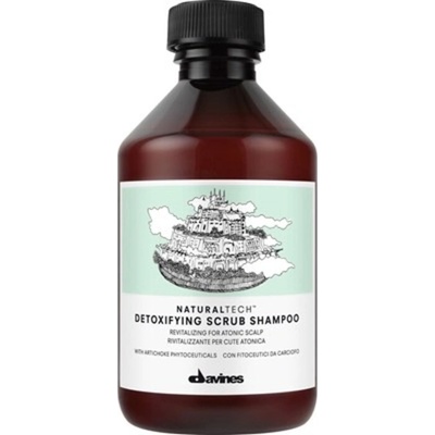 Detoxikační šampón Davines Detoxifying Scrub Shampoo 100 ml